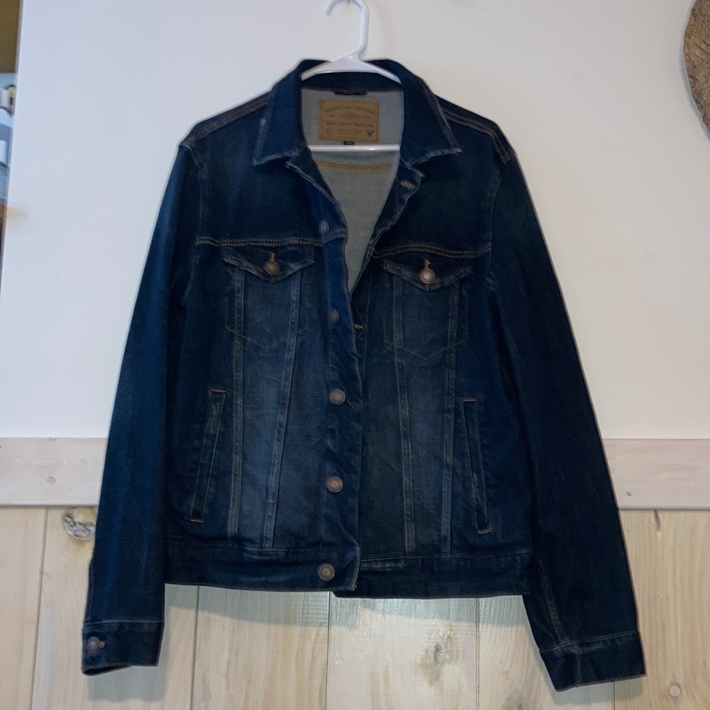 Mens Jean Jacket// 360 extreme flex